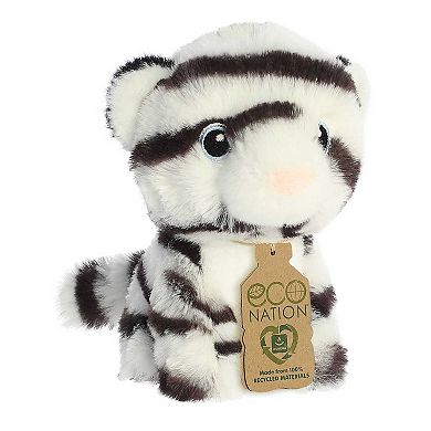 Aurora Mini White Eco Nation 5" White Tiger Eco-friendly Stuffed Animal