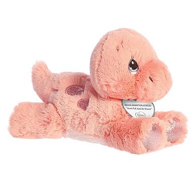 Aurora Small Pink Precious Moments 8.5" Bryce Brontosaururs Inspirational Stuffed Animal