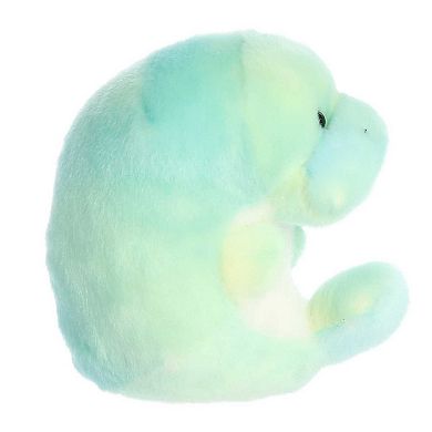 Aurora Mini Green Rolly Pet 5" Myrtle Manatee Round Stuffed Animal