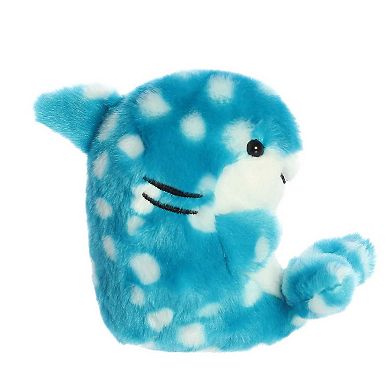 Aurora Mini Blue Rolly Pet 5" Willa Whale Shark Round Stuffed Animal