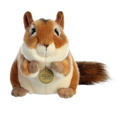 Aurora Small Brown Miyoni 9" Chipmunk Adorable Stuffed Animal