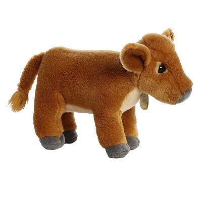 Aurora Medium Brown Miyoni Tots 11" Jersey Calf Adorable Stuffed Animal