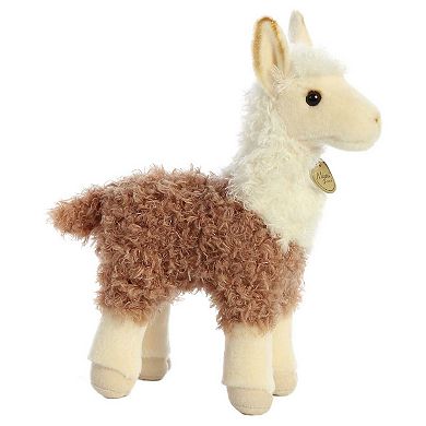 Aurora Medium Brown Miyoni 12" Llama 2 Tone Adorable Stuffed Animal