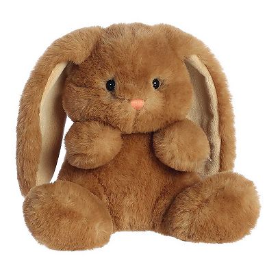 Aurora Small Brown Spring 8" Softy Bunny Vibrant Stuffed Animal