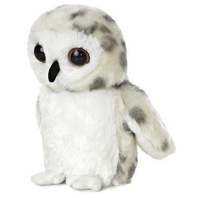 Aurora Small White Mini Flopsie 8" Snowy Owl Adorable Stuffed Animal