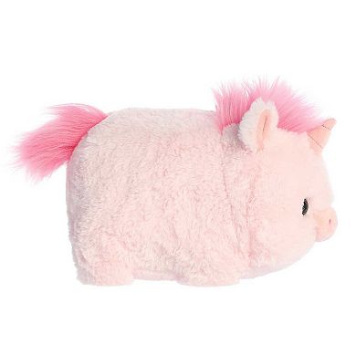 Aurora Medium Pink Spudsters 10" Bubblegum Unicorn Adorable Stuffed Animal