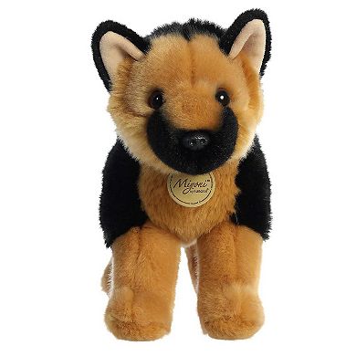 Aurora Medium Black Miyoni 10" German Shepherd Adorable Stuffed Animal