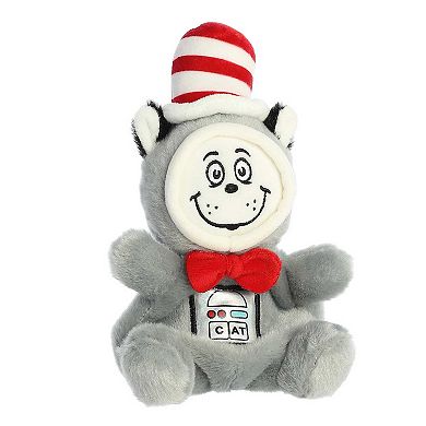 Aurora Mini Gray Dr. Seuss 5" Astronaut Cat In The Hat Palm Pals Whimsical Stuffed Animal