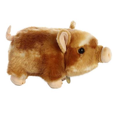 Aurora Medium Brown Miyoni Tots 11" Pot-bellied Piglet Two Color Adorable Stuffed Animal