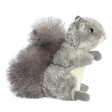 Aurora Small Gray Mini Flopsie 8" Nutty Adorable Stuffed Animal