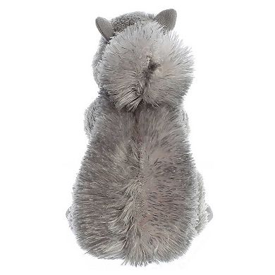 Aurora Small Gray Mini Flopsie 8" Nutty Adorable Stuffed Animal