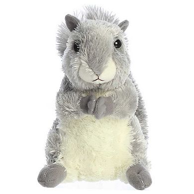 Aurora Small Gray Mini Flopsie 8" Nutty Adorable Stuffed Animal