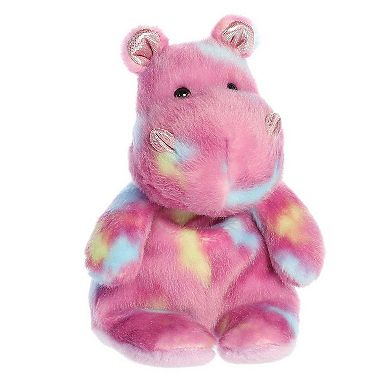 Aurora Small Purple Jammies 8" Lingonberry Hippo Vibrant Stuffed Animal