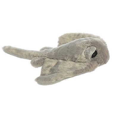 Aurora Small Gray Mini Flopsie 8" Sting Ray Adorable Stuffed Animal