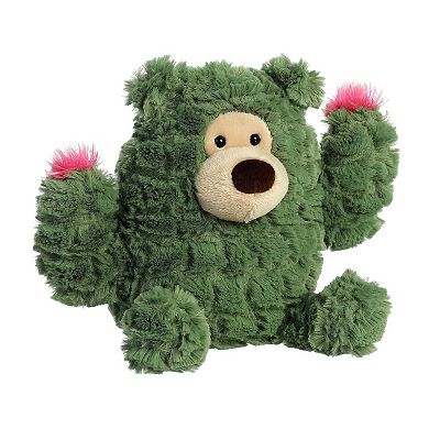 Aurora Small Green Cactus Kingdom 7.5" Cactus Bear Whimsical Stuffed Animal