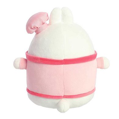 Aurora Medium Pink Molang 10" Chef Molang Playful Stuffed Animal