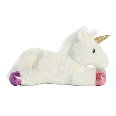 Aurora Medium White Flopsie 12" Prism Unicorn Adorable Stuffed Animal