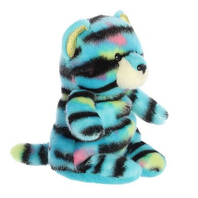 Aurora Small Blue Jammies 8" Huckleberry Tiger Vibrant Stuffed Animal