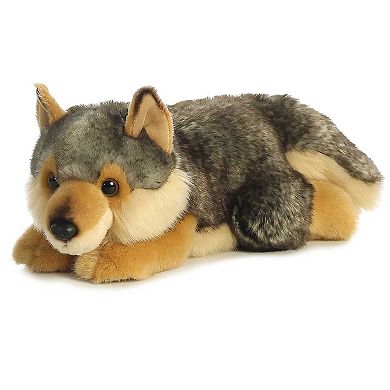 Aurora Medium Gray Miyoni 11" Wolf Adorable Stuffed Animal