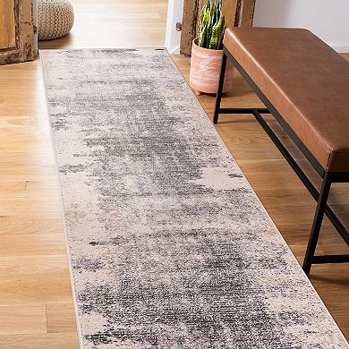 World Rug Gallery Fulton Contemporary Distressed Area Rug