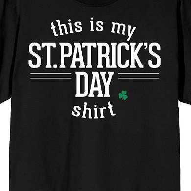 Men's This Is My St. Patricks Day Shirt Graphic Tee