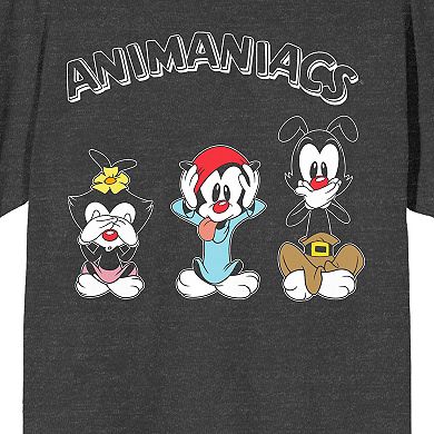 Men's Animaniacs Siblings Graphic Tee