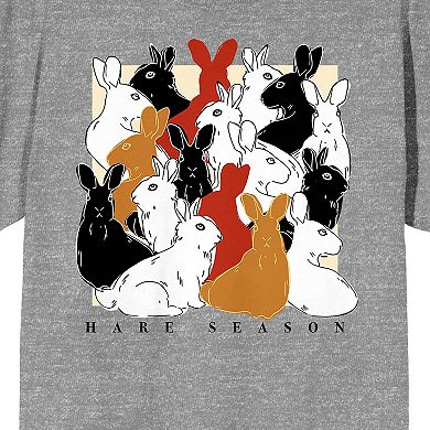 Men's Easter Hare Season Bunny Graphic Tee