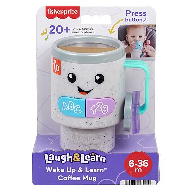Fisher-Price Laugh & Learn Wake Up & Learn Coffee Mug Toy