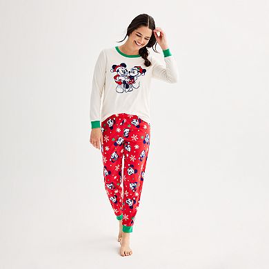 Disney's Minnie Mouse Women's Pajama Top & Pajama Bottoms Set by Jammies For Your Families®