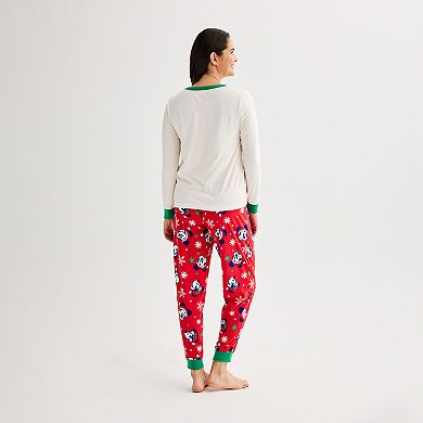 Disney's Minnie Mouse Women's Pajama Top & Pajama Bottoms Set by Jammies For Your Families®