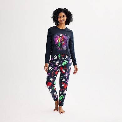 Disney's The Nightmare Before Christmas Women's Pajama Top & Pajama Bottoms Set by Jammies For Your Families®