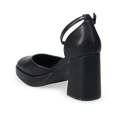 Juniors' SO® Ankle Strap Platform Shoes