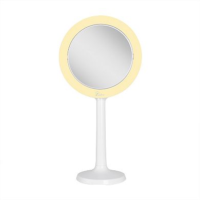 Zadro Hudson Suction Cup Lighted Makeup Mirror with Magnification