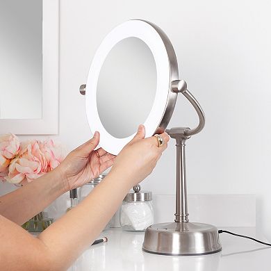 Zadro Lexington Lighted Makeup Mirror with Magnification