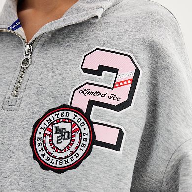 Girls 7-16 Limited Too 1/4-Zip Fleece Pullover