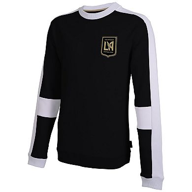 Men's Stadium Essentials Black LAFC Half Time Pullover Sweatshirt