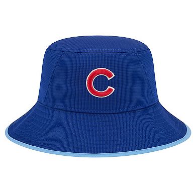 Men's New Era Royal Chicago Cubs Game Day Bucket Hat