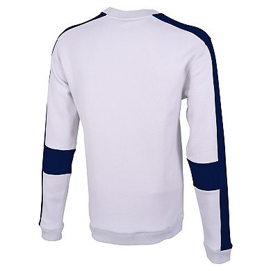 Men's Stadium Essentials White Nashville SC Half Time Pullover Sweatshirt