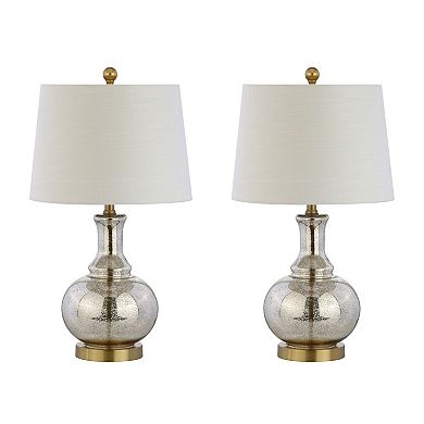 Lavelle Glass Led Table Lamp (set Of 2)