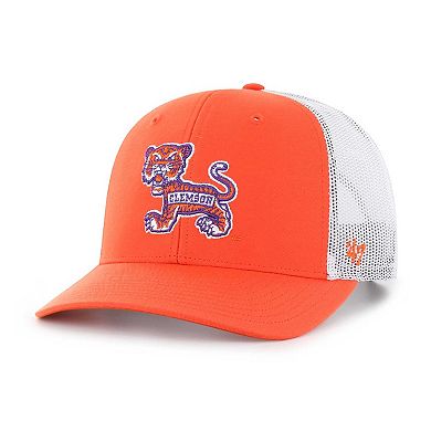 Men's '47 Orange Clemson Tigers Trucker Adjustable Hat