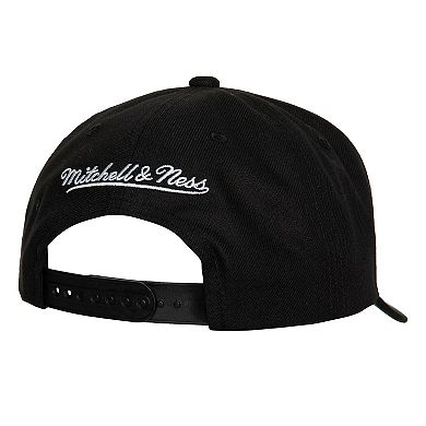 Men's Mitchell & Ness Black Philadelphia Flyers Team Ground Pro Adjustable Hat