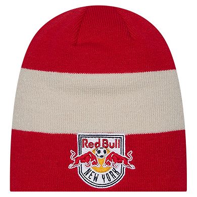 Men's New Era Red New York Red Bulls 2024 Kick Off Collection Knit Beanie