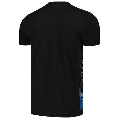 Men's Mitchell & Ness Black Minnesota United FC Jersey Hook Collection Starry Night T-Shirt