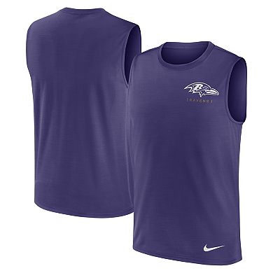 Men's Nike Purple Baltimore Ravens Muscle Tank Top