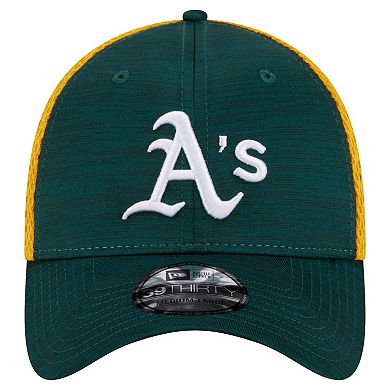 Men's New Era Green Oakland Athletics Neo 39THIRTY Flex Hat