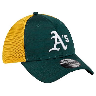 Men's New Era Green Oakland Athletics Neo 39THIRTY Flex Hat