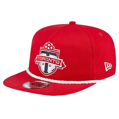 Men's New Era Red Toronto FC The Golfer Kickoff Collection Adjustable Hat