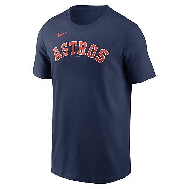 Men's Nike Josh Hader Navy Houston Astros Fuse Name & Number T-Shirt