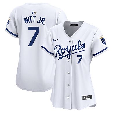 Women's Nike Bobby Witt Jr. White Kansas City Royals Home Limited Player Jersey