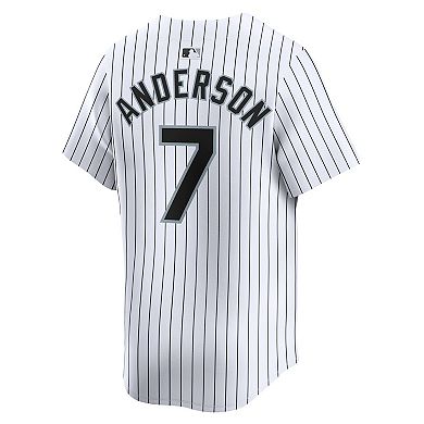 Men's Nike Tim Anderson White Chicago White Sox Home Limited Player Jersey